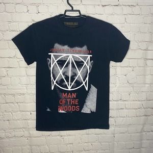 Justin Timberlake Man of the Woods Tour Concert Tee Mens S Black 100% Cotton